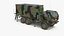 Military Transport Command Shelter Truck Rigged