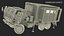 Military Transport Command Shelter Truck Rigged
