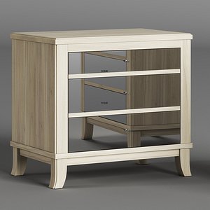 3D model nightstand glanz