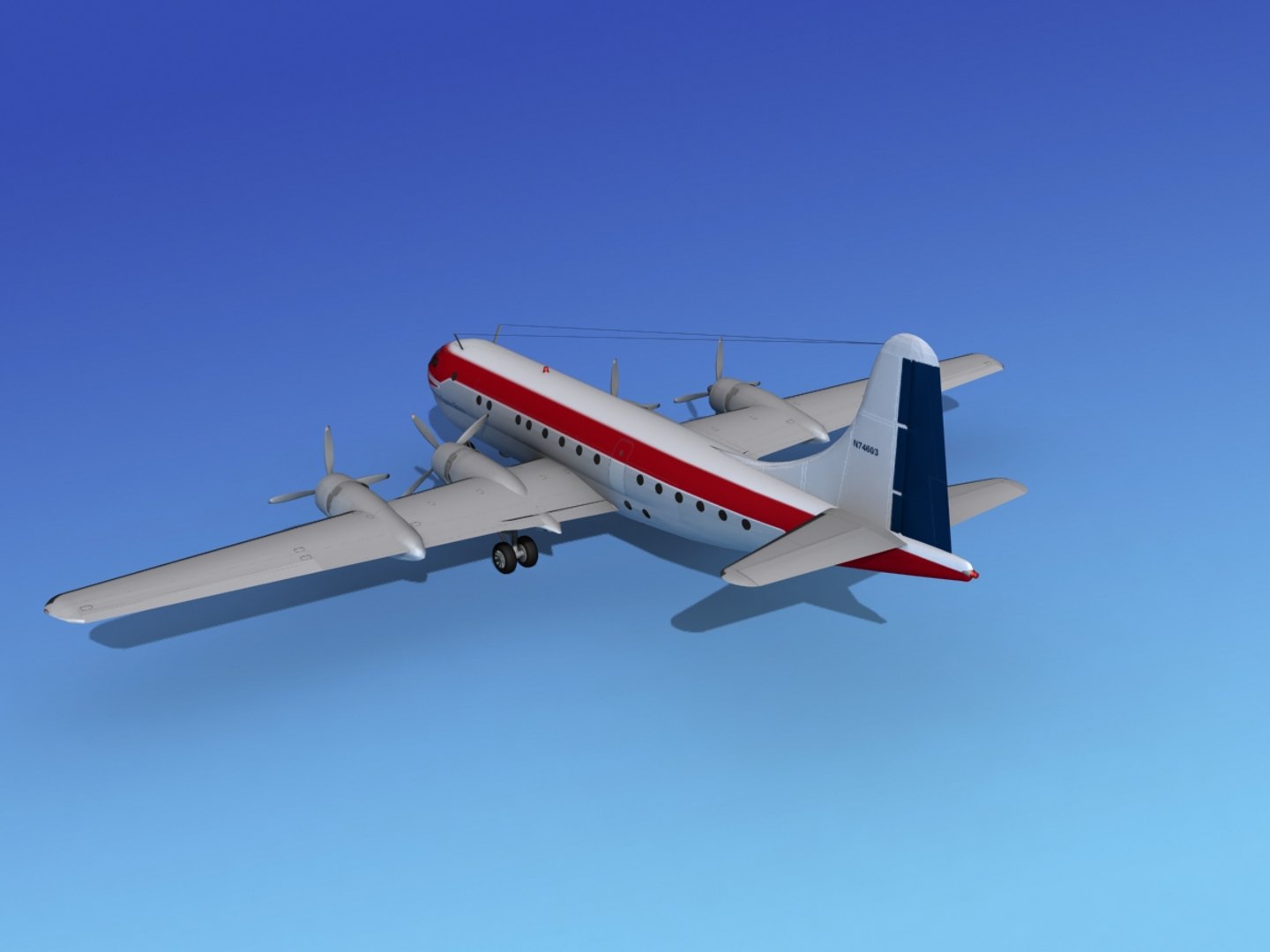 Obj Stratocruiser Boeing 377