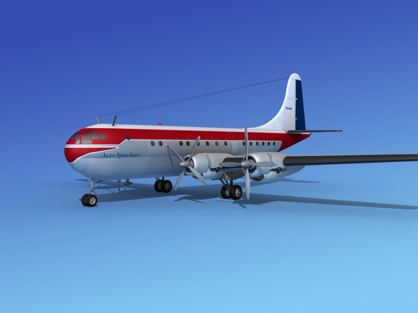 Obj Stratocruiser Boeing 377