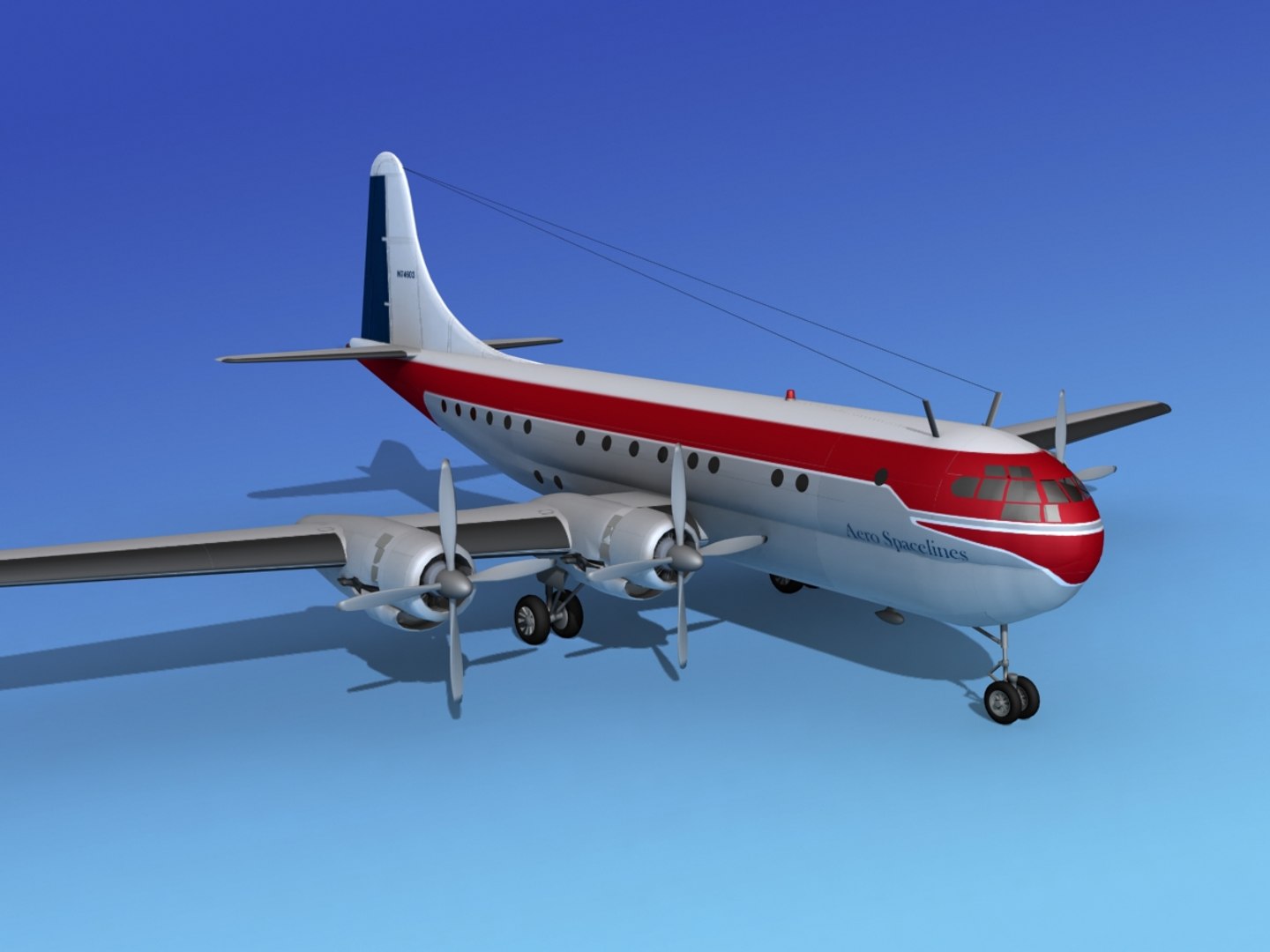 Obj Stratocruiser Boeing 377