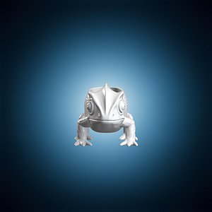 Chameleon Planter 3D Print Model model