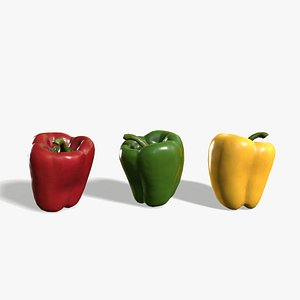 Bell Pepper Red Green Yellow