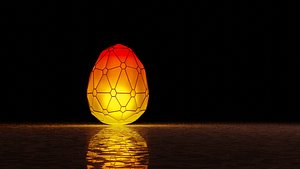 3D model Dragon Egg