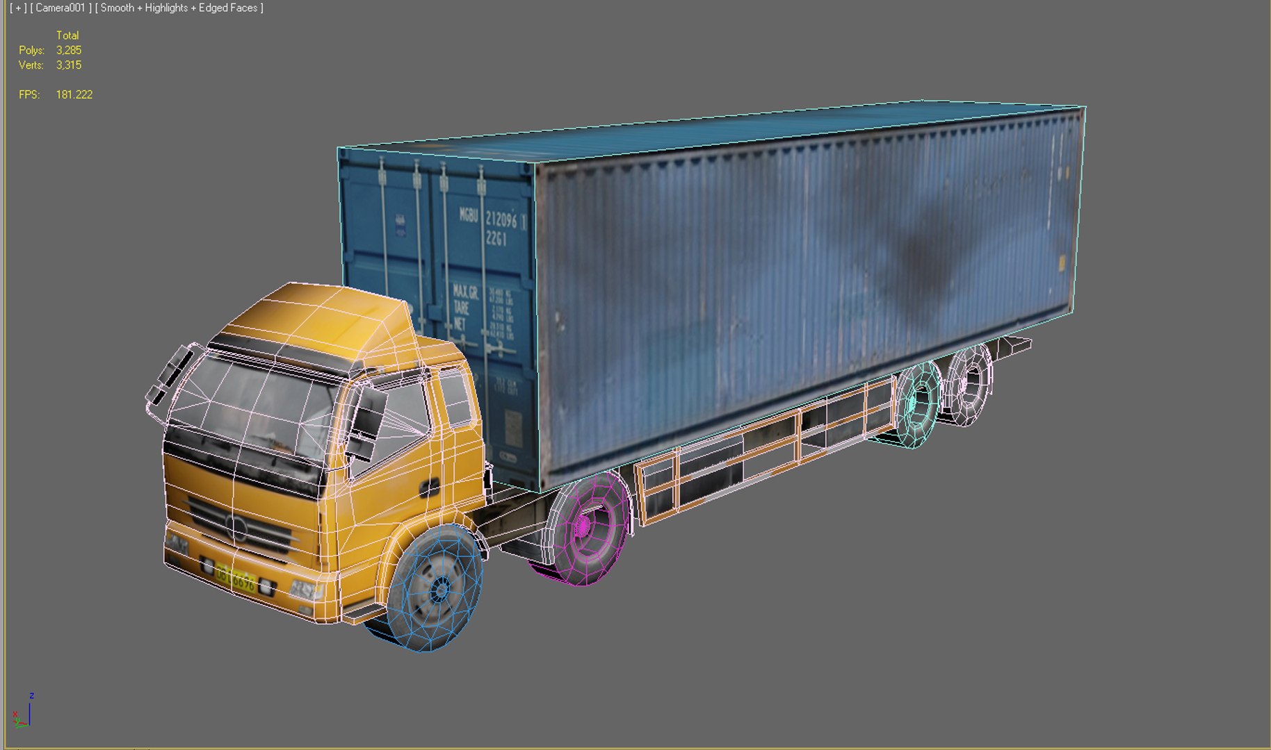 3d Model Realistic Hi-way Modelled