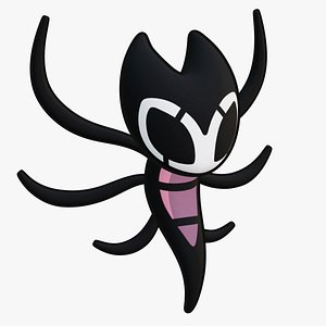 3D Hollow Knight Grimmchild animated model