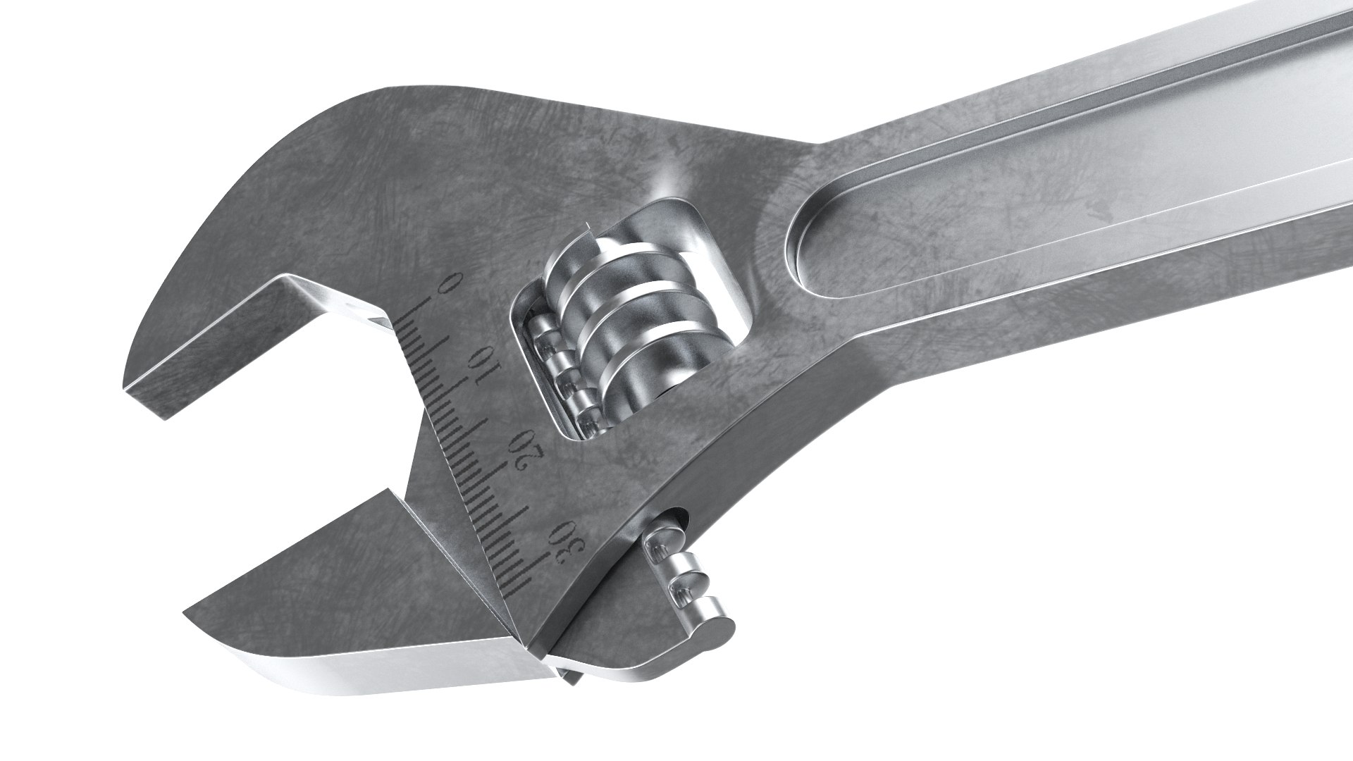 3D Crescent Wrench Model - TurboSquid 1791916