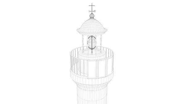 3D lighthouse building architecture - TurboSquid 1461332