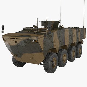 K808装甲运兵车3D