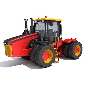3D Versatile Wheeled Articulated Tractor