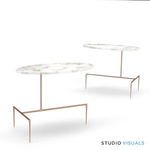 Bridger Oval Side Table VR