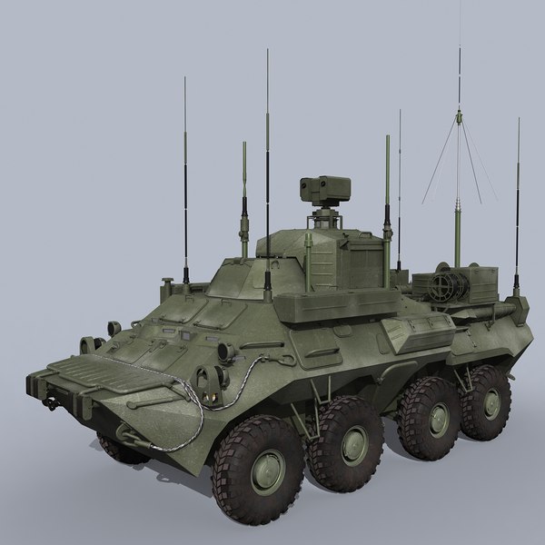 Veículo Unificado de Comando e Estado-Maior R-149MA1 Modelo 3D ...
