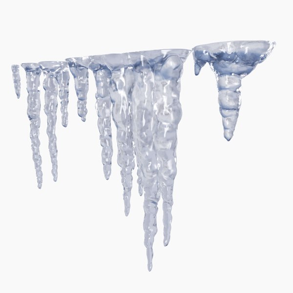maya icicles ice