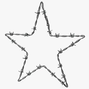 Star Shaped Barbed Wire