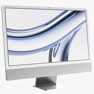 3D model Detailed iMac Screen