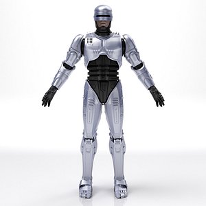 3D RoboCop Movie 1987 model
