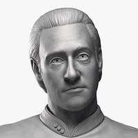 Brent Spiner as Lt Commander Data bust