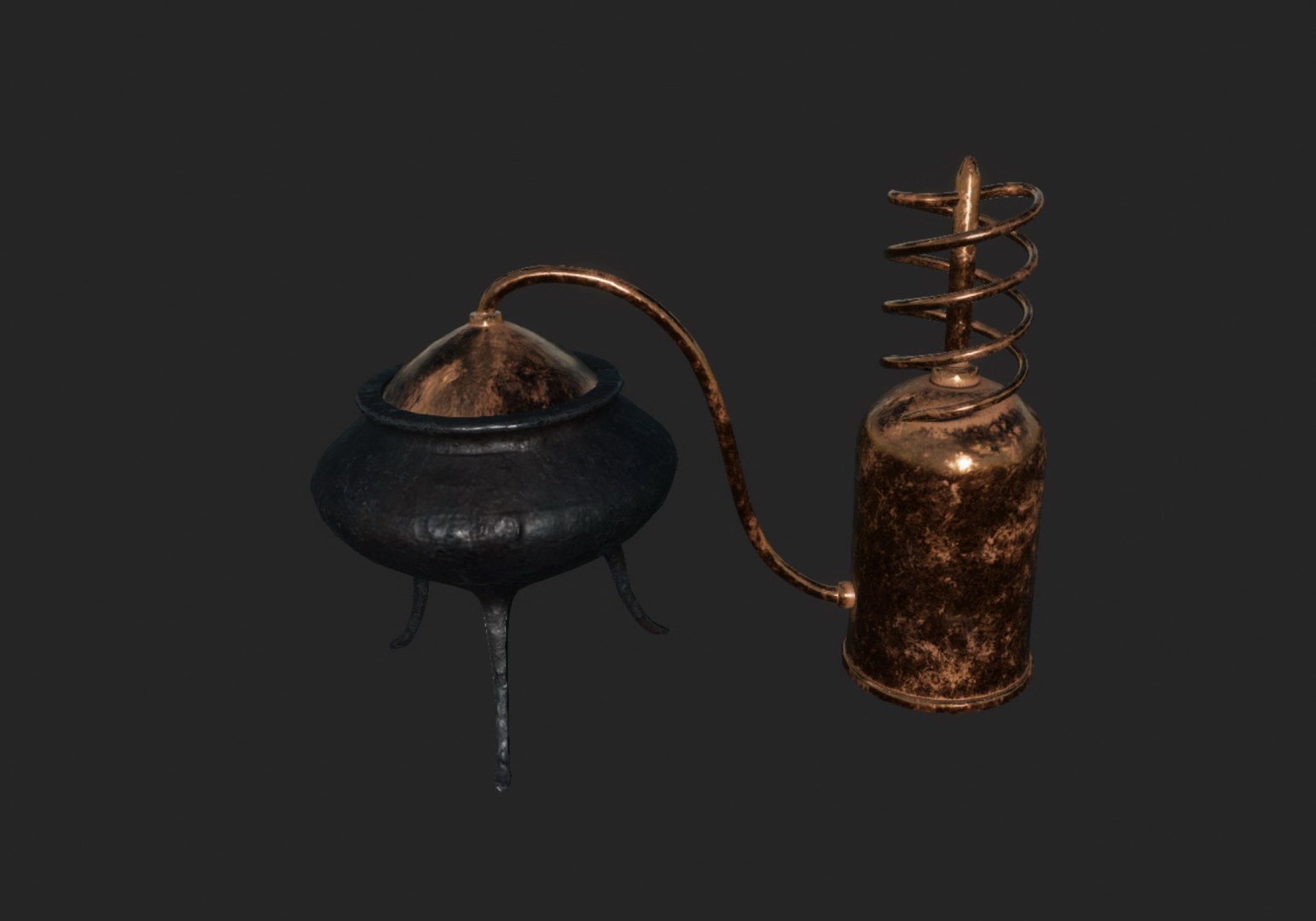3D Small Copper Distiller https://p.turbosquid.com/ts-thumb/dc/bkaZmR/wq/bandicam20210714164339761/jpg/1627131722/1920x1080/fit_q87/a0115e752b5abd6231372d0cef1b45465026e302/bandicam20210714164339761.jpg