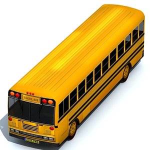 3ds max school bus