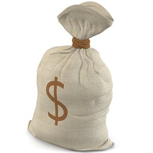 3dsmax money bag