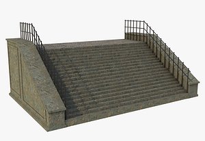 stairs step 3D