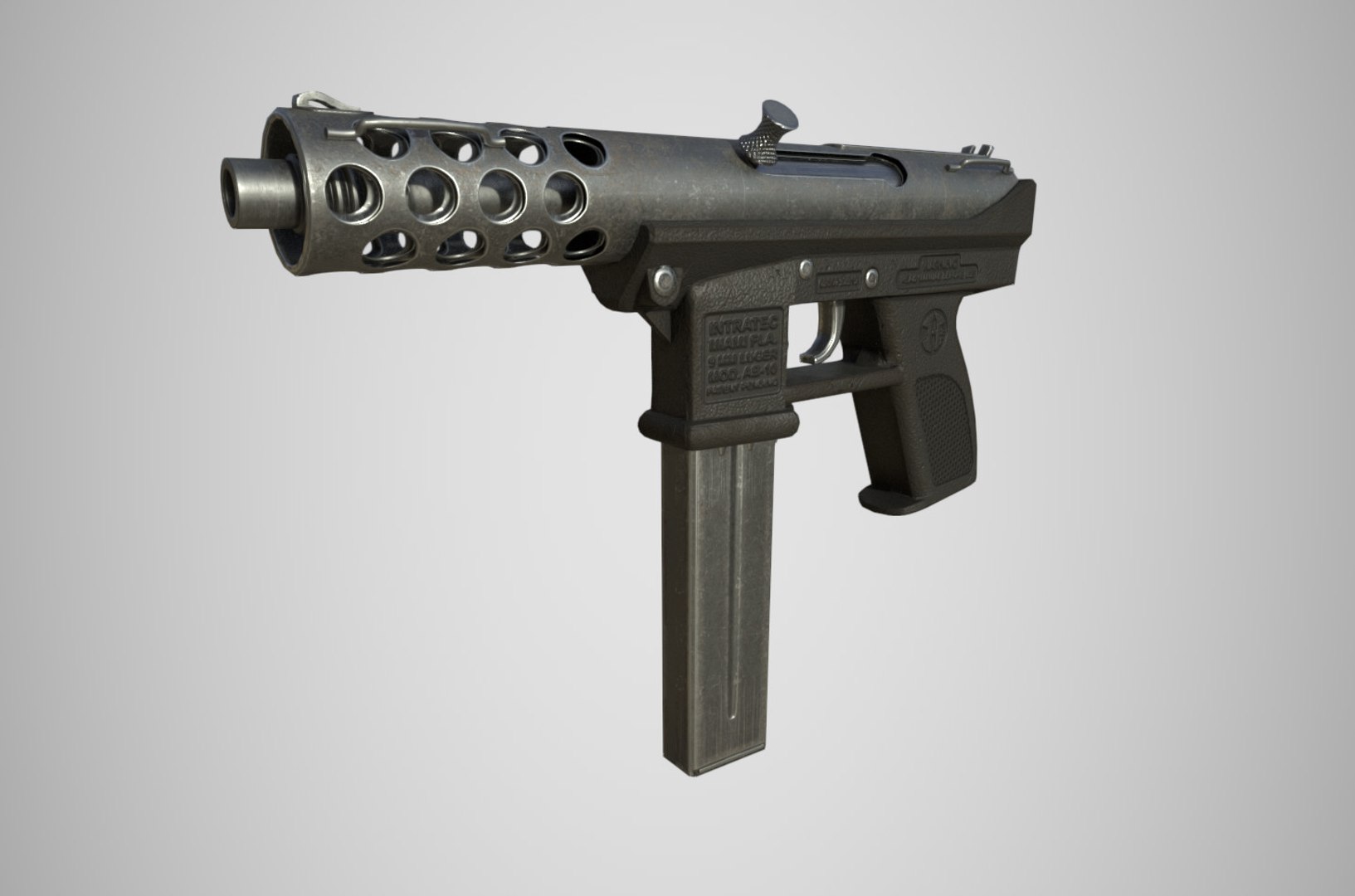 Intratec 9 3D Model - TurboSquid 1280015