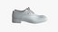 Schnürschuhe aus braunem Leder