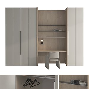 3D model Workplace set 05