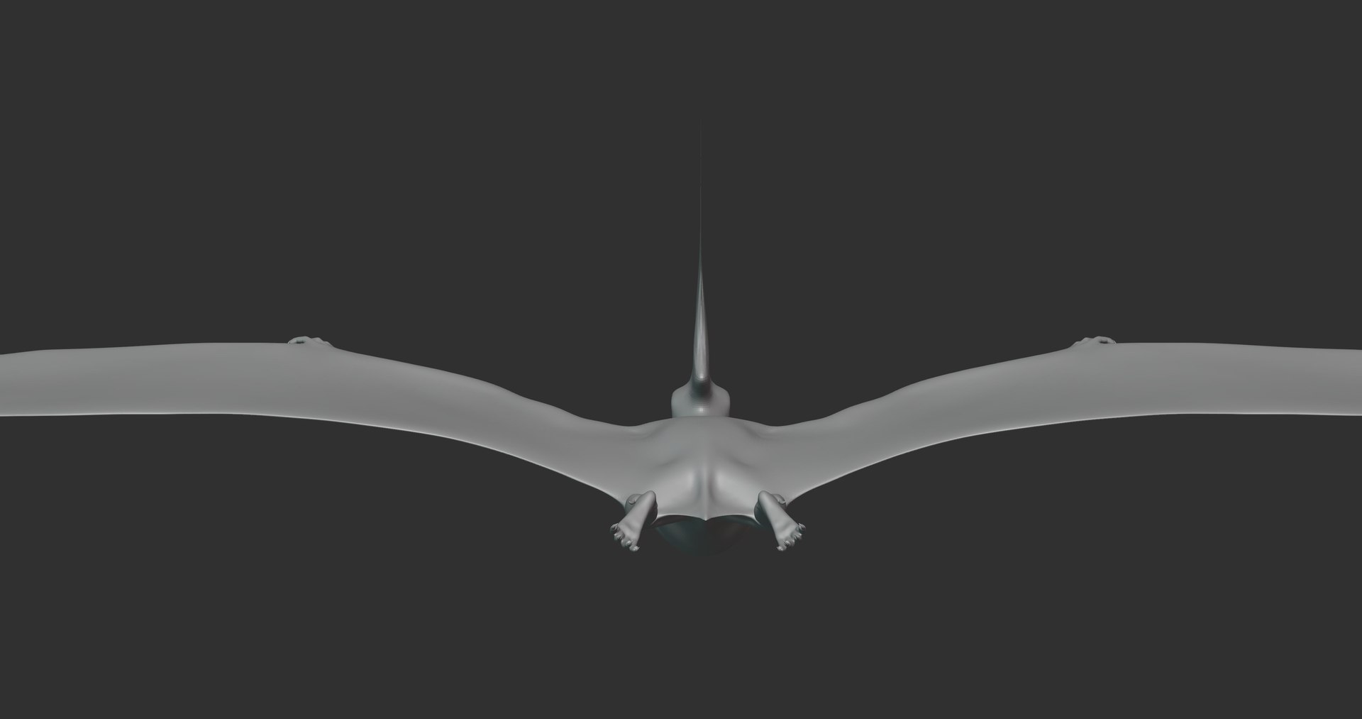 3D Nyctosaurus Basemesh Low Poly model - TurboSquid 2107894