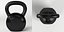 3D kettlebell gym equipment