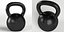 3D kettlebell gym equipment