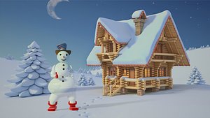max christmas snow man 10