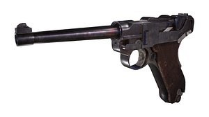 3D Luger P08