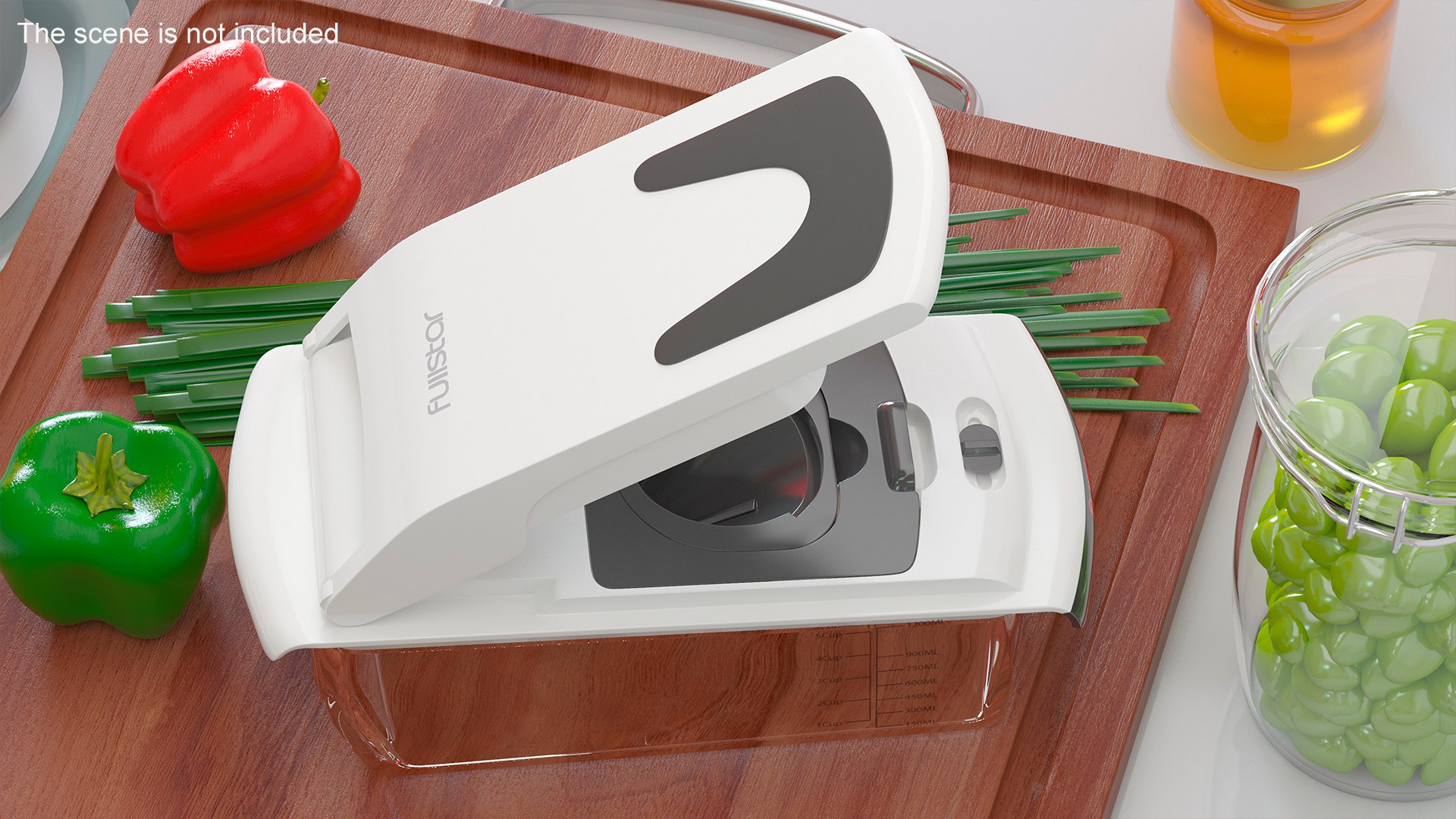 3D Model Fullstar Vegetable Cutter With Ribbon Blade - TurboSquid 2168163