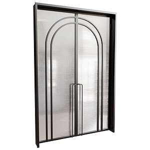 3D Glass door