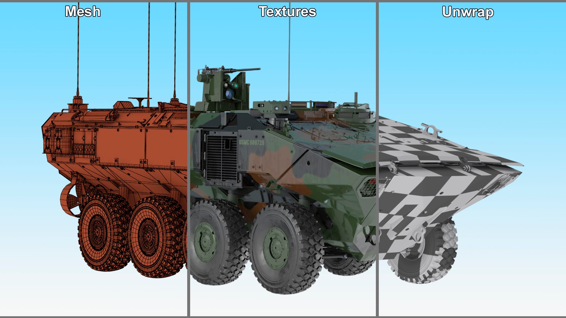 US Amphibious Assault Vehicle Wet Rigged 3D https://p.turbosquid.com/ts-thumb/dc/xpNJoB/lP/usamphibiousassaultvehiclewetriggedc4dmodel023/jpg/1724702787/1920x1080/fit_q87/07392713a7f3a8fef759f77224379e747eabbf13/usamphibiousassaultvehiclewetriggedc4dmodel023.jpg
