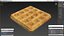 Small Square Waffle