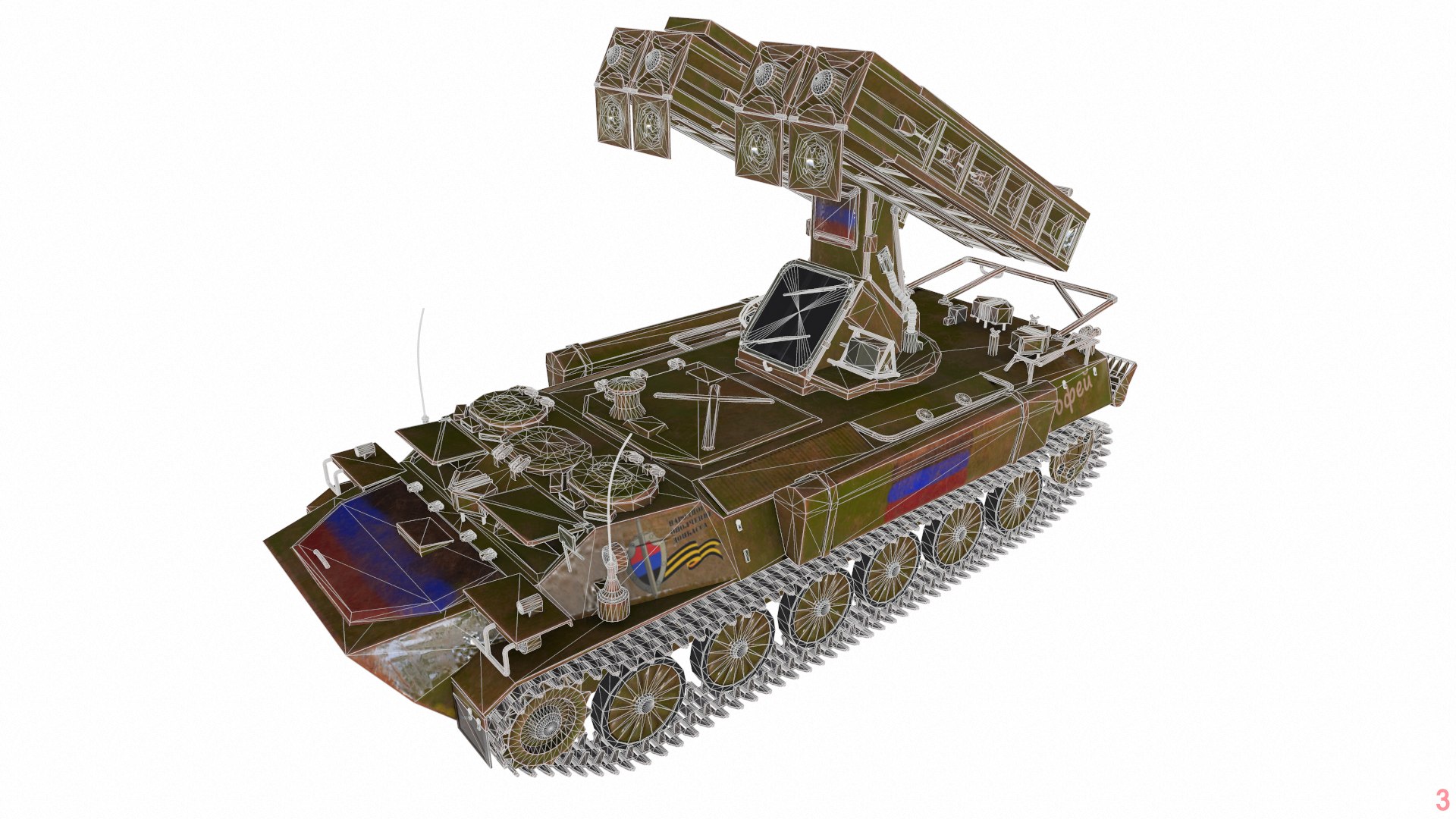 3D Model 9k35 Strela-10 - TurboSquid 1359433