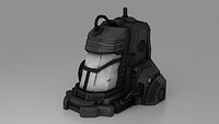 Sci-fi Stasis Pod prop