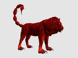 3d model manticora