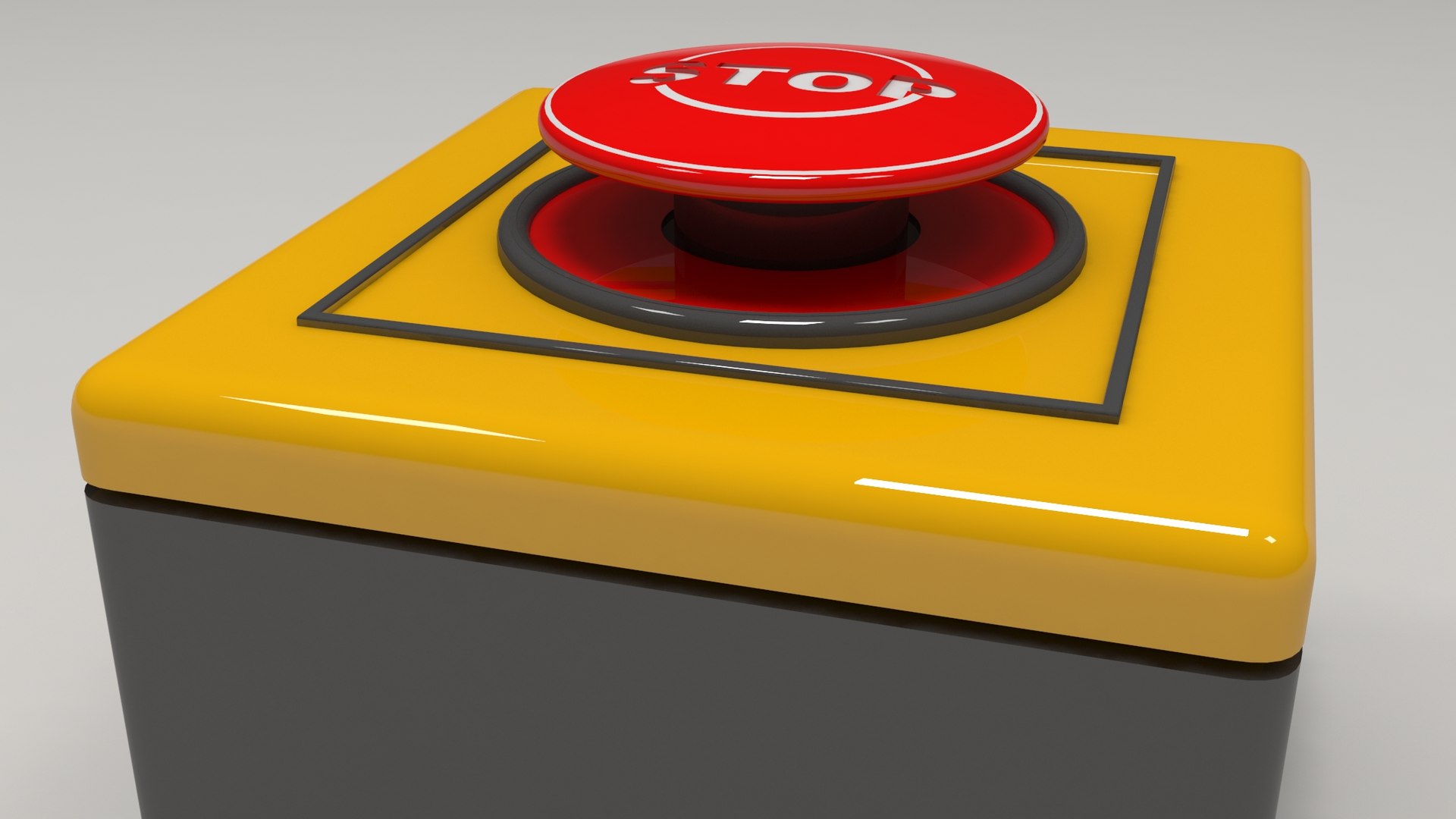 Emergency Panic Button Model - TurboSquid 1537738