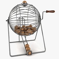Vintage Wire Bingo Cage