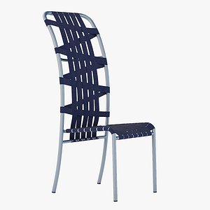 Gervasoni Inout 855 High Back Aluminium Chair