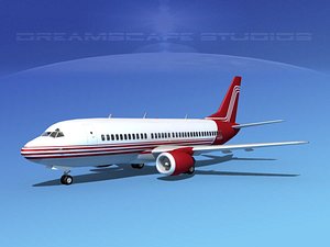 3d boeing 737 737-300 1