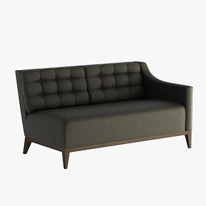 3d model hampton modular sofa