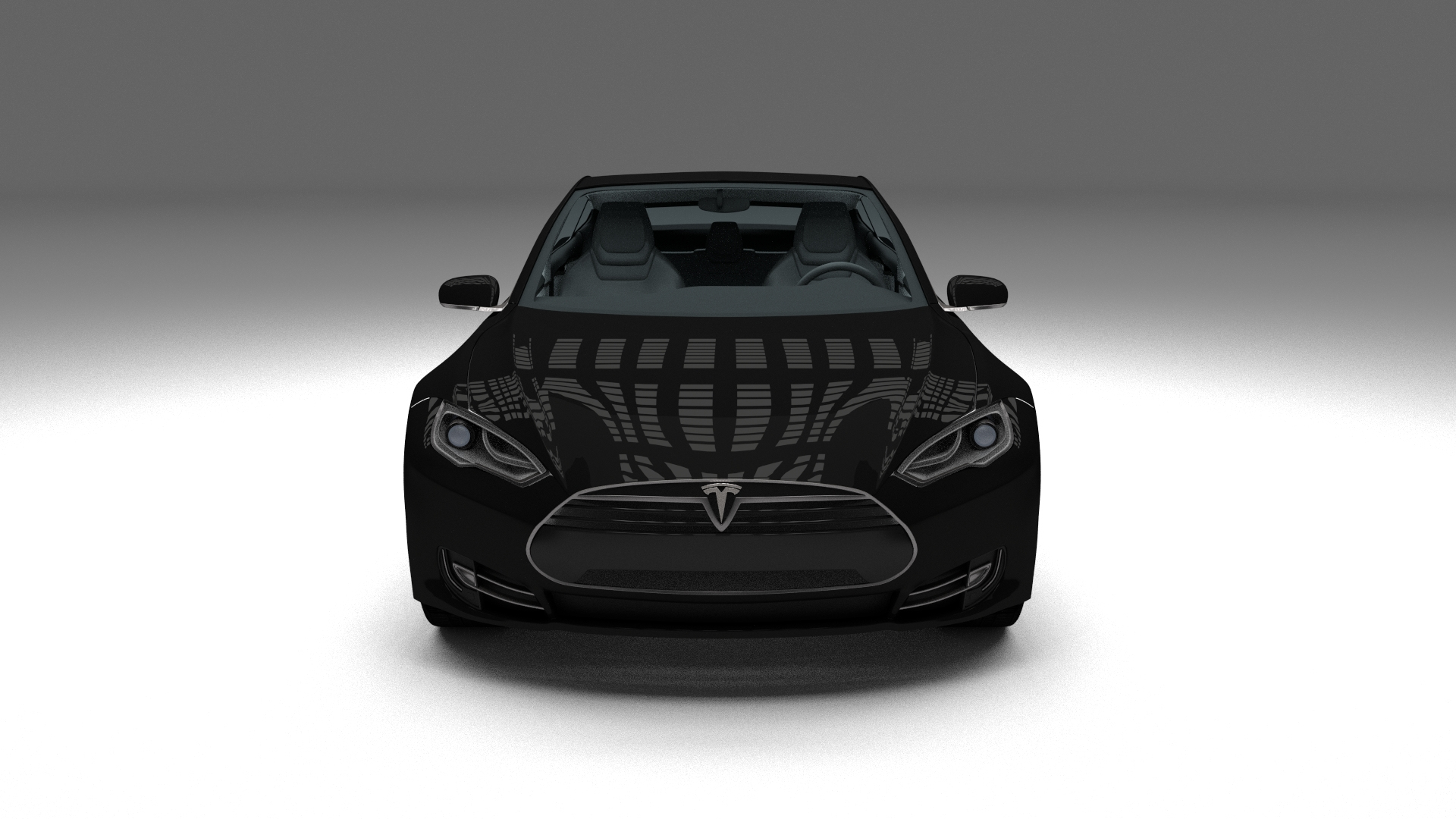 3d Model Of Tesla S Interior Modeled
