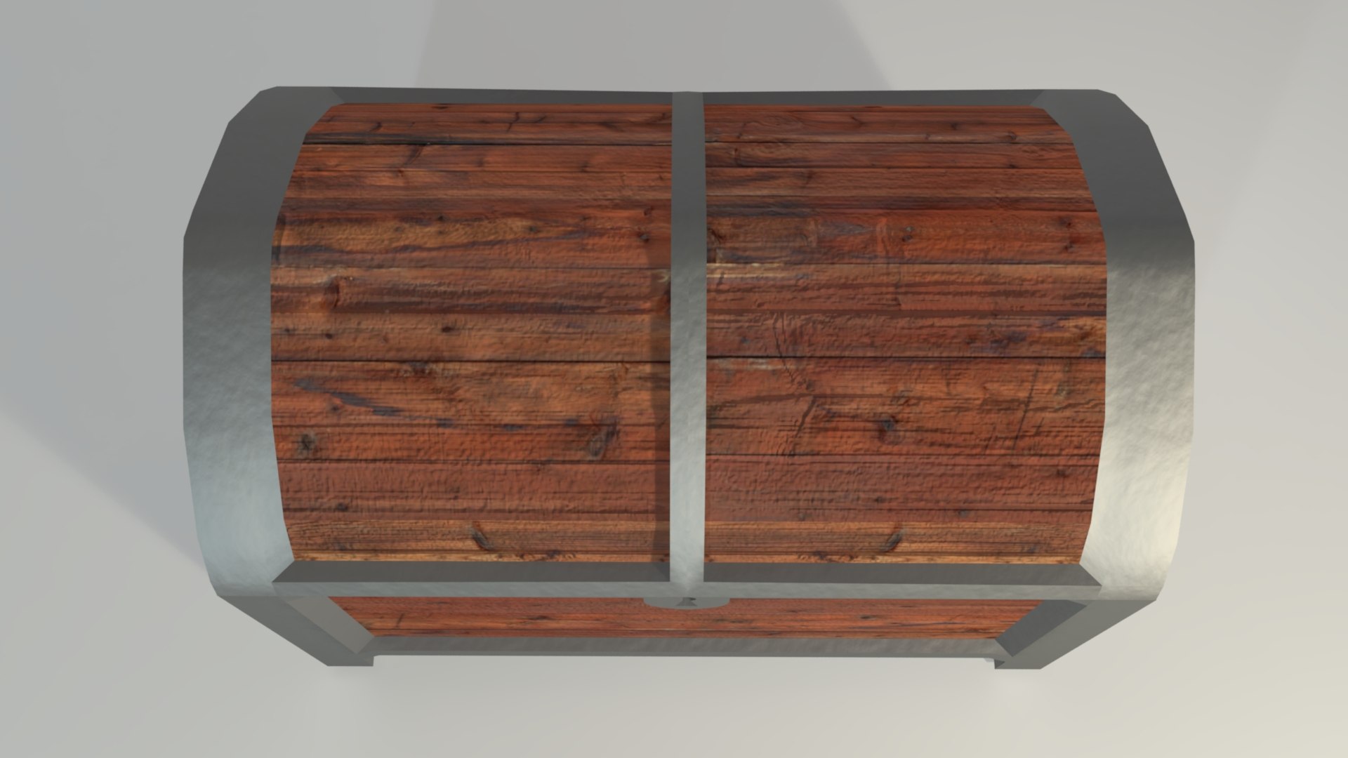 3D Wooden Treasure Chest Model - TurboSquid 1175918