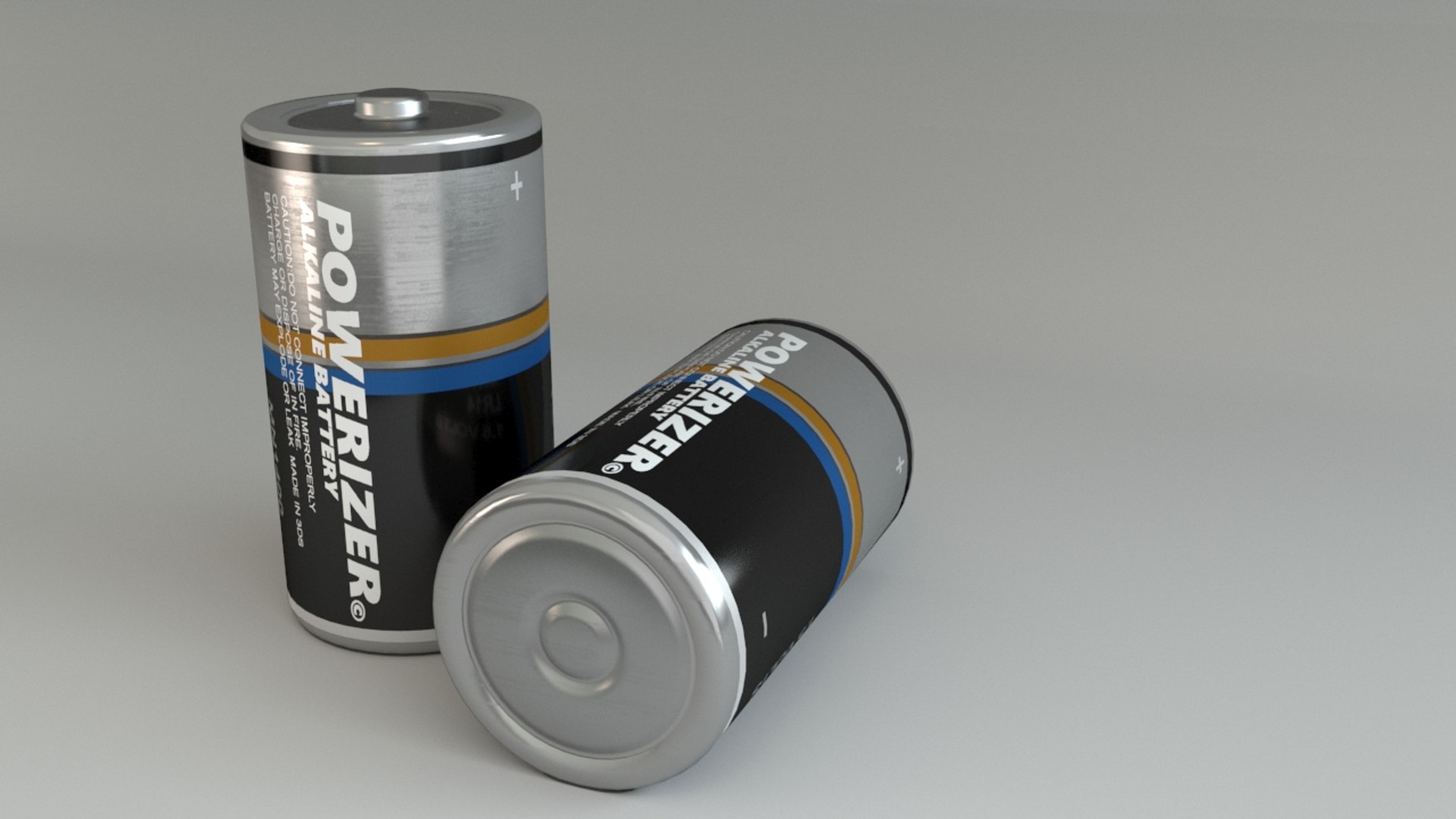 3d model battery