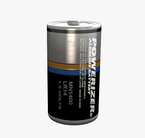 3d model battery